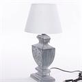 Lampada in mdf grigio 15X11H40