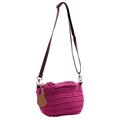 Borsa a marsupio a tracolla fucsia 25x15 