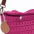 Borsa a marsupio a tracolla fucsia 25x15 