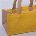 Borsina gialla in juta 21x11H10 