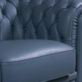 Divano in vera pelle Chester Boston 228x95H80