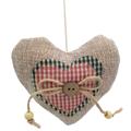 Decorazione cuore in juta H11