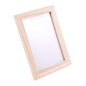 Portafoto in legno per decoupage 20x25, interno 15,5x20,5