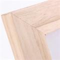 Portafoto in legno per decoupage 20x25, interno 15,5x20,5
