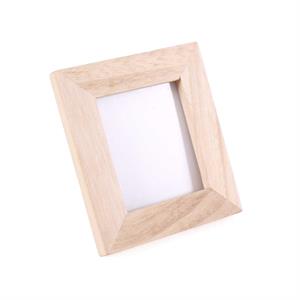 Portafoto in legno per decoupage 12x13, interno 8x9