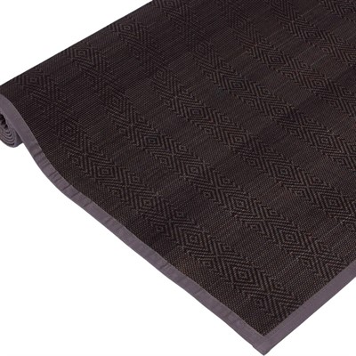 Tappeto in bambù grigio 150x210