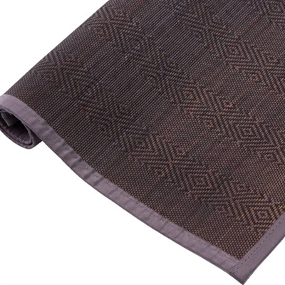 Tappeto in bambù grigio 60x90