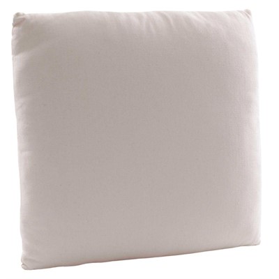 Cuscino in cotone ecrù sfoderabile 55X55 