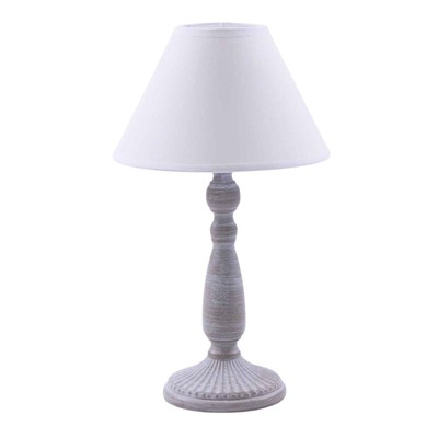 Lampada in metallo grigio Ø20H34