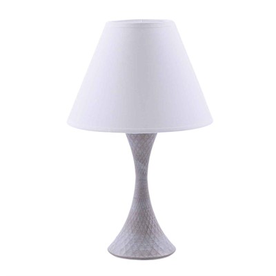 Lampada in metallo grigio Ø23H38