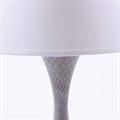 Lampada in metallo grigio Ø23H38