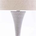 Lampada in metallo grigio Ø25H47