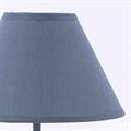 Lampada in metallo grigio Ø20H33