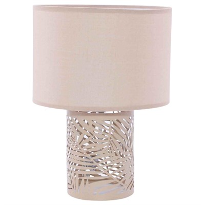 Lampada in metallo beige Ø22H31