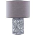 Lampada in metallo grigio Ø22H31