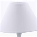 Lampada in metallo grigio Ø20H33