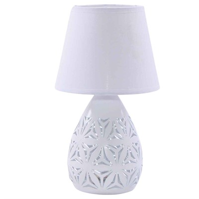Lampada bianca bombata Ø15H26