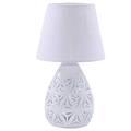 Lampada bianca bombata Ø15H26