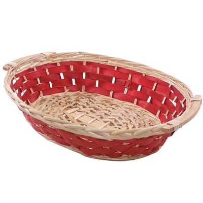 Cesto in vimini ovale 52x39H13
