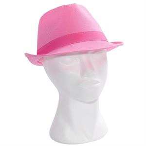 Cappello in poliestere rosa taglia unica