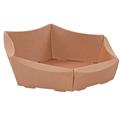 Vassoio in cartone Avana 32X26H12