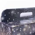 Scatola in cartone con renne 33X24H34