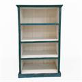 Libreria in teak azzurro anticato 97X47H160