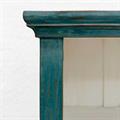 Libreria in teak azzurro anticato 97X47H160