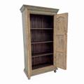 Armadio in teak verde anticato 85X39H157 