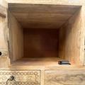 Mobile porta tv in mango naturale 140X40H50 