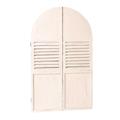 Specchio con finestra ad arco in abete 60H99 