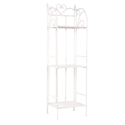 Etagere in ferro bianco 34X29H112 