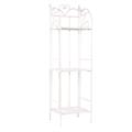 Etagere in ferro bianco 34X29H112 