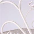 Etagere in ferro bianco 34X29H112 