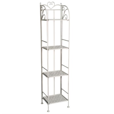 Etagere in ferro bianco 34X29H152 