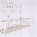 Scaffale a scaletta in metallo bianco 41X45H115 
