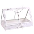 Serra in metallo bianco 35X20H24 