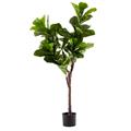 Pianta artificiale Ficus Lyrata H125