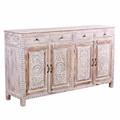 Credenza in mango sbiancata 180X45H100 