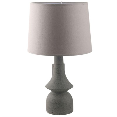 Lampada in ceramica grigia 30H53 