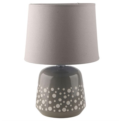 Lampada in ceramica con pois 28H46