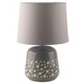 Lampada in ceramica con pois 28H46