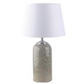 Lampada in ceramica grigia 33H58 