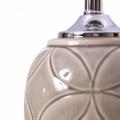 Lampada in ceramica grigia 33H58 