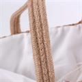 Borsa rettangolare in fibre naturali 55x25H30/53