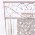 Portaombrelli in ferro bianco 22X22H43 