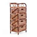 Cassettiera in rattan 41X30H86 