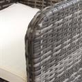 Salotto completo in polirattan Lory - in kit da assemblare