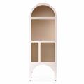 Libreria in metallo bianco 60x25H170