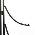 Decorazione albero stilizzato in metallo nero 53X52H120 